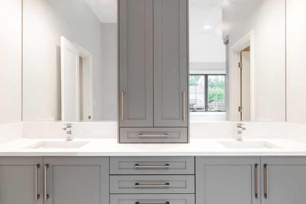 Cost of Bathroom Cabinets Remodeling in Danbury