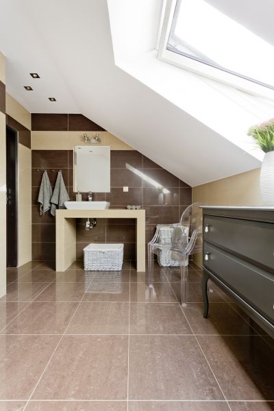 Attic Bathroom Installation in Danbury