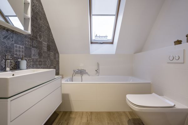 Attic Bathroom Construction in Danbury